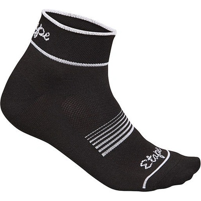 Etape dámske KISS cyklistické ponožky čierno-biele