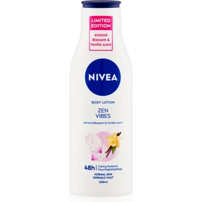 Nivea Zen Vibes хидратиращо мляко за тяло Almond Blossom & Vanilla 250ml