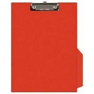 Q-Connect Clipboard A4 PVC with clip red