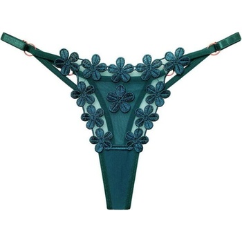 Amparo Miranda® Erotické kalhotky Flower B231 Zelená