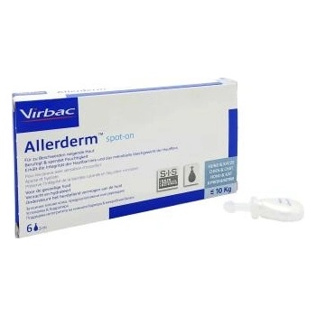 Virbac Allerderm Spot-On 6 x 2 ml