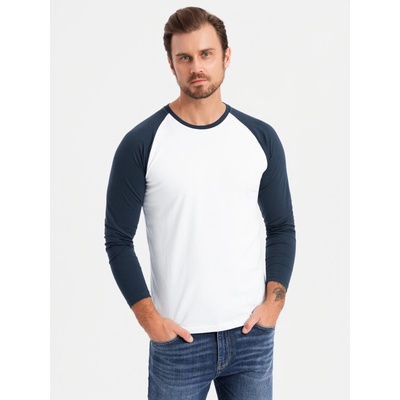 Ombre Clothing Мъжка тениска с дълъг ръкав с щампа - черна V1 OM-LSPT-0119 Ombre Clothing Ombre Clothing | Byal | МЪЖЕ | L