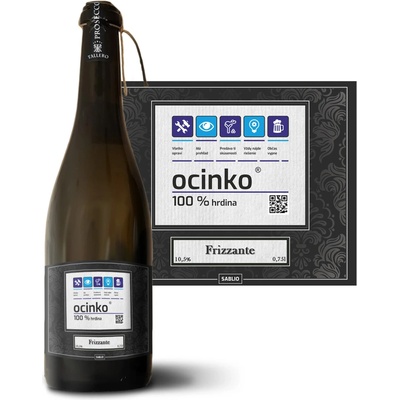 Sablio Otecko Prosecco biele suché šumivé víno 10,5 % 0,75 l (holá fľaša)