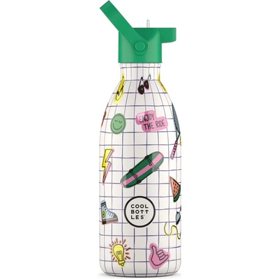 Dětská nerezová termolahev COOL BOTTLES Kids Play Mode třívrstvá 500 ml