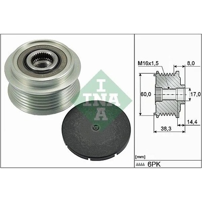 Předstihová spojka Schaeffler INA 535 0289 10