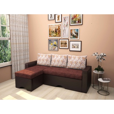 DST Ъглов диван Lorenco-dst, промо дамаска