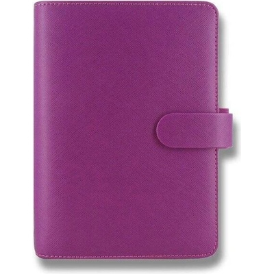 Filofax Saffiano A6 týdenní 2026 malinový