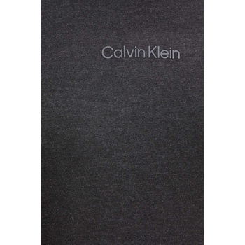 Calvin Klein Спортен суичър Calvin Klein Performance в черно с качулка с меланжов десен (00GWS4W334)