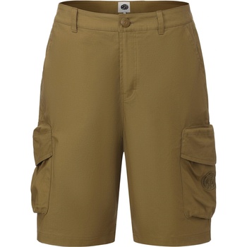 Pretty Green Мъжки къси панталони Pretty Green Cargo Shorts Mens - Khaki