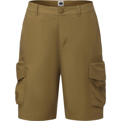 Pretty Green Мъжки къси панталони Pretty Green Cargo Shorts Mens - Khaki