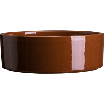 Bergs Potter Подложка за саксия Hoff гланцирана 8 см червена (HOCRR8U)