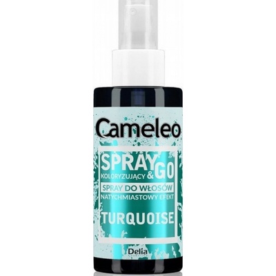 Delia Cameleo Spray & Go přeliv na vlasy Tyrkysový 150 ml