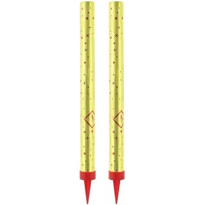 Godan Фойерверки за торта - златисти, 18 см - 2 бр (ft18/2)