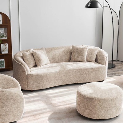 Home Finishing Триместен диван DOLCE VITA 224x96x73 бежов (20DOLCE03-03)