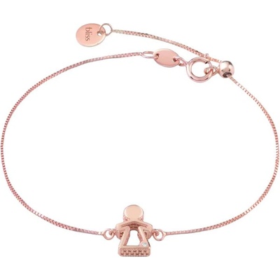 Bliss Дамска гривна от розово злато с диаманти Bliss 20104353 (20104353)