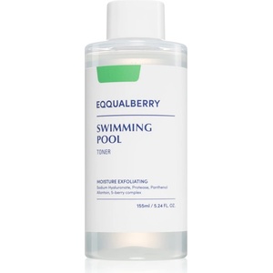 EQQUALBERRY Swimming Pool Toner хидратиращ тоник с ексфолиращо действие 155ml
