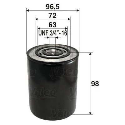 Olejový filter VALEO 586007