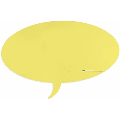 ROCADA Skin Shape Talk 6440-1016 tvar bubliny, 115 x 75 cm sírová žlutá RAL 1016
