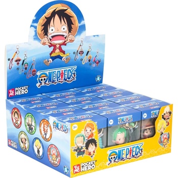 YuMe Ключодържател YuMe Animation: One Piece, Pocket Hero, aсортимент (TOY-0204)