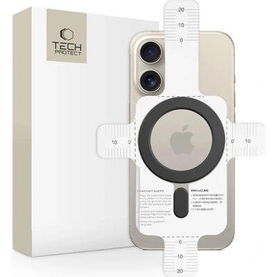 Magnetická nálepka pro MagSafe nabíjení - Tech-Protect, Magmat Magnetic Ring Black – Zboží Živě