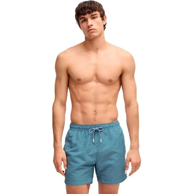 HUGO BOSS Бански гащета BOSS Vibe 10261220 swimming shorts - Blue (Open Blue)