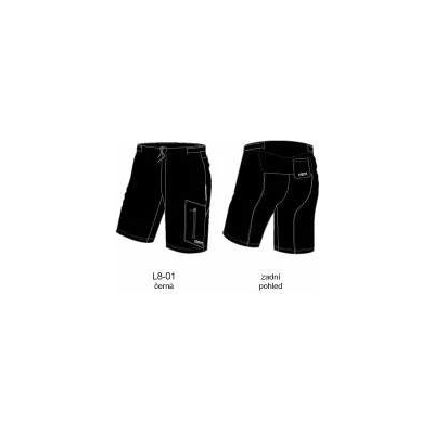Axon pánské bermudy Trayl I černá