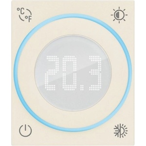 Vimar 30440. C Стаен ротативен термостат Linea, 100-240V 2M, с циферблат, Canvas, (VM30440.C)