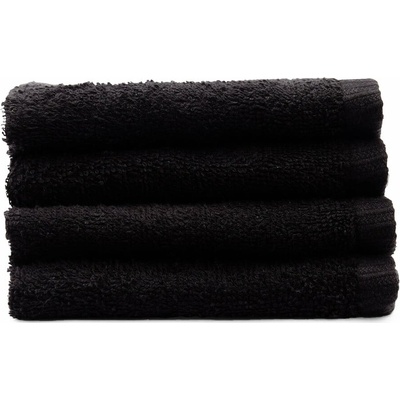 Catherine Lansfield Quick Dry ručník černá 2 x 30 x 30 cm