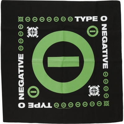 Šatka TYPE O NEGATIVE NEGATIVE SYMBOL RAZAMATAZ B108