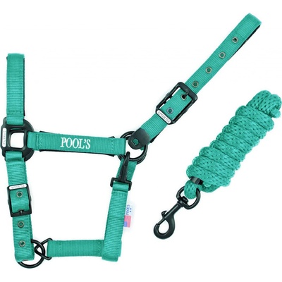 Pool's Set ohlávky s vodítkem turquoise – Zboží Dáma