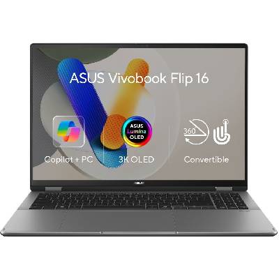 Asus Vivobook 16 Flip, TP3607SA-OLED021W, sivý TP3607SA-OLED021W