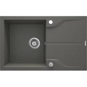 Deante Гранитна мивка Deante Andante Flush 49x78 см антрацит (ZQN_T11F) Мивка за вграждане