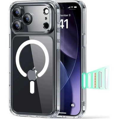 ESR iPhone 17 Pro ESR CLASSIC HYBRID Силиконов удароустойчив, MagSafe, ABSOLUTE GP-181676 (GP-181676)