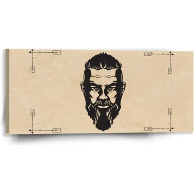 Sablio Obraz Vikingové Pergamen - 110x50 cm