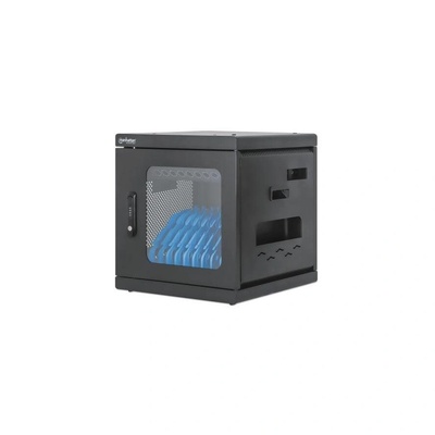 Manhattan 180924 количка и шкаф за поддръжка на преносими устройства Шкаф за портативни устройства Черен (180924) (180924)