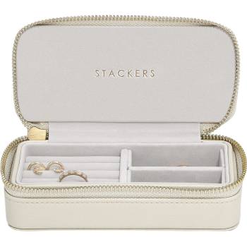 Stackers Пътническа кутия за бижута Travel Medium Stackers ленена светлобежова (76393)