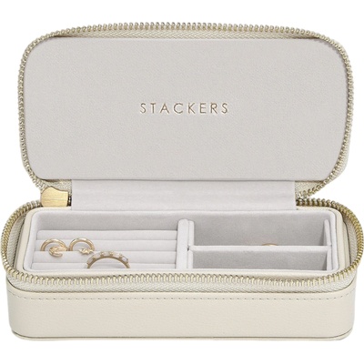 Stackers Пътническа кутия за бижута Travel Medium Stackers ленена светлобежова (76393)