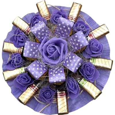 DANNY MADE Kytice z Merci a Ferrero Rocher K22