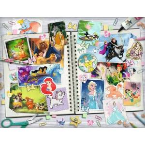 Ravensburger - Puzzle Disney Scrapbook - 2 000 piese