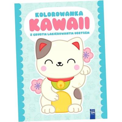 Omaľovánka KAWAII S HRUBÝM LAKOVANÝM OBALOM