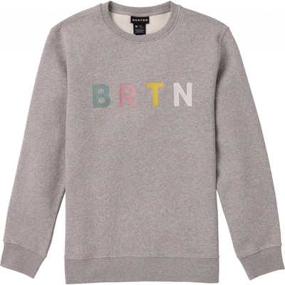 BURTON BRTN CREW Gray Heather Multi