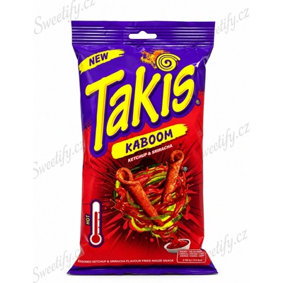 Takis Kaboom Ketchup & Sriracha [ES] 100 g