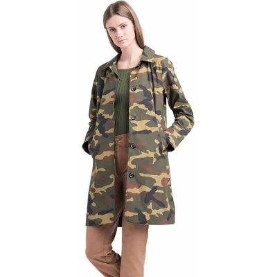 HERSCHEL Палто Herschel Mac coat - Green (Woodland Camo)