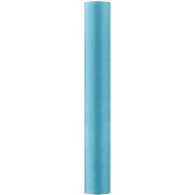 Party Deco Satén v roli široký tyrkysový 36 cm x 9 m