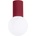 Sollux SL. 1748 - Плафон за баня HALO 1xG9/8W/230V IP44 червен (SLX1461)