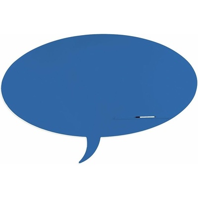 ROCADA Skin Shape Talk 6440-5017 tvar bubliny, 115 x 75 cm dopravní modrá RAL 5017