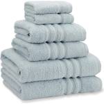 Catherine Lansfield Хавлиена кърпа Catherine Lansfield Zero Twist Cotton 6 Piece Towel Bale Set - Duck Egg Blue
