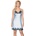 Irall Секси нощница Koszulka-Juniper-Sky-Blue-BkitnyV-50520-Błękitny - Бял, размер S