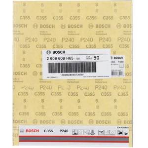 Bosch Шлайфхартия BOSCH C355 230 x 280 мм, 240 2608608H65 (2608608H65)