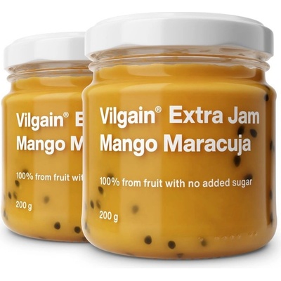 Vilgain Extra džem mango a maracuja bez přidaného cukru 2 x 200 g